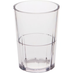 Cambro Lido Styrene Tumblers, 6 Oz, Clear, Pack Of 36 Tumblers