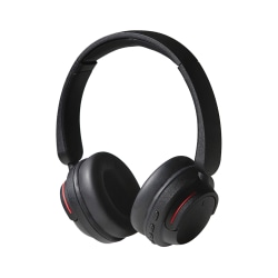 Phiaton BonoBeats Lite Digital Hybrid Active Noise Canceling Bluetooth On-Ear Headphones With Microphone, Black, PPU-BN0300BK01