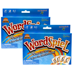 Playmonster Wordspiel SET Family Games, Grades 2 To 12, Pack Of 2 Games