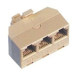 Ativa® Triplex Adapter, Almond