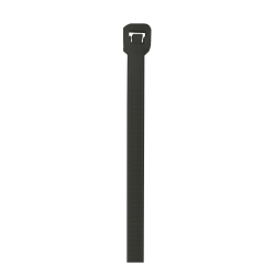 Partners Brand UV Cable Ties, 5-1/2", Black, Case Of 1,000 Ties, CTUV540