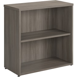 Sauder® Affirm 30"H 2-Shelf Bookcase, Hudson Elm