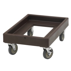 Cambro Camdolly For UPC300/1318CC Food Pan Carriers, 10-1/2"H x 25-1/2"W x 19-1/4"D, Brown