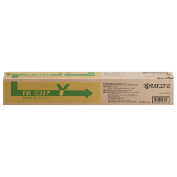 Kyocera Original Toner Cartridge - Laser - Yellow - 1 Each