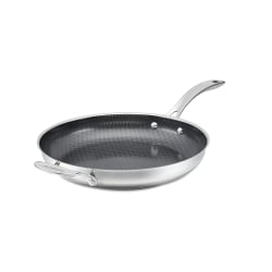 Cuisinart FusionPlus Stainless Steel Skillet, 12", Silver