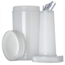 Carlisle Stor N' Pour Drink Mix Pourers, 32 Oz, Assorted Colors, Case Of 12 Bottles