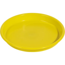 Deflecto Kids Antimicrobial Round Craft Tray, Accessories, Art, Craft, 1.61"H x 13.07"W x 13.07"D, Yellow, Polypropylene