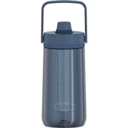 Thermos 40-Ounce Guardian Hard Plastic Hydration Bottle with Spout (Slate Blue) - 1.25 quart - Slate Blue, Blue - Plastic, Tritan