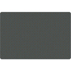 Carpets for Kids® KIDSoft™ Comforting Circles Tonal Solid Rug, 4’ x 6', Gray/Blue