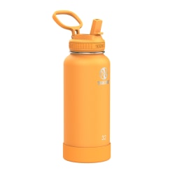 Takeya Actives Straw Reusable Water Bottle, 32 Oz, Honeycomb