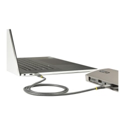 StarTech.com 20" 50cm USB C Cable 10Gbps, USB 3.1 Type-C Cable, 5A/100W, DP Alt Mode, USB-C Cord - USB31CCV50CM