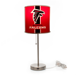 Imperial NFL Table Accent Lamp, 8"W, Atlanta Falcons