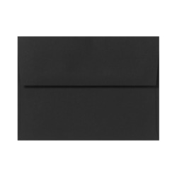 LUX Invitation Envelopes, A7, Peel & Stick Closure, Midnight Black, Pack Of 500