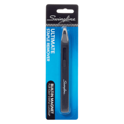 Swingline® Ultimate Staple Remover, Blade Style, Built-in Magnet, Black