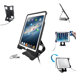 CTA Digital Anti-Theft Security Case with POS Stand - Black