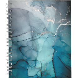 2025-2026 Cambridge Weekly/Monthly Planner, 8-1/2" x 11", Glacier, January To December