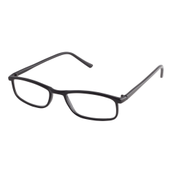 ICU Eyewear Dr. Dean Edell Calexico Reading Glasses, +1.25, Black
