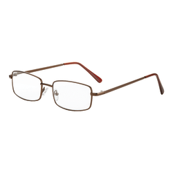 Dr. Dean Edell Richmond Reading Glasses, +2.50, Bronze