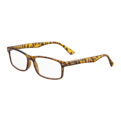 ICU Eyewear Men's Polycarbonate Reading Glasses, Black, 2.25x