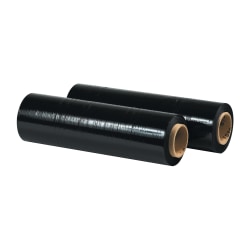 South Coast Paper Opaque Hand Stretch Film, 80 Gauge, 15" x 1500', Pack Of 4