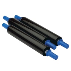 GoodWrappers® Black Opaque Stretch Film, 120 Gauge, 20" x 800', Pack Of 4