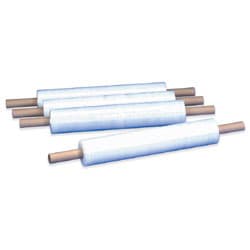 Office Depot® Brand Cast Hand Stretch Film With Extended Cores, 70 Gauge, 20" x 1000', Pack Of 4