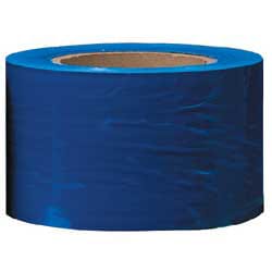 Partners Brand Color Bundling Stretch Film, 80 Gauge, 3" x 1000', Blue, Case Of 18