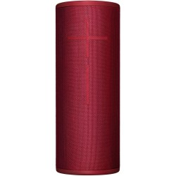 Ultimate Ears MEGABOOM 3 Portable Bluetooth Speaker System - Red - 60 Hz to 20 kHz - 360° Circle Sound - Battery Rechargeable