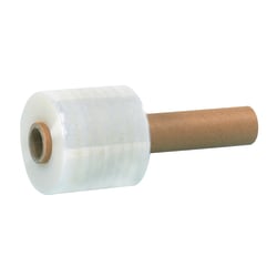 Partners Brand Extended Core Bundling Stretch Film, 80 Gauge, 3" x 1000', Case Of 18