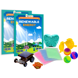 iSprowt STEM Science Class Kits, Renewable Energy, Grades K - 5, Pack Of 20 Kits