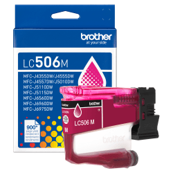 Brother LC506M Magenta Standard Yield Ink Cartridge