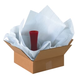 Partners Brand Economy Tissue Paper Sheets, 20" x 30", White, Pack Of 4,800