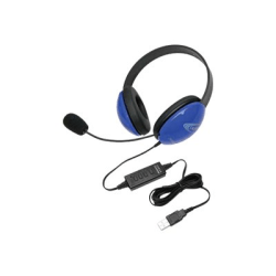Califone Listening First Series USB Over-The-Head Stereo Headphones