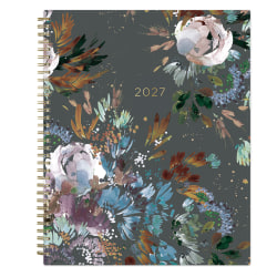 2027 Blue Sky Midnight Garden Weekly/Monthly Planning Calendar, 8.5x11, 0%, PP, Jan-Dec, RY27