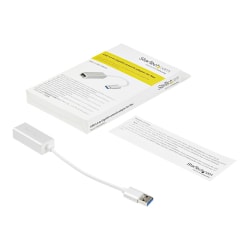 StarTech.com USB 3.0 To Gigabit Network Adapter, Silver