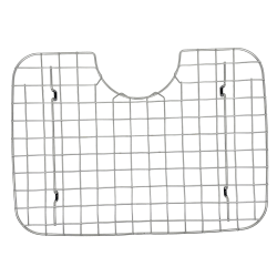 Better Houseware D-Shape Sink Protector, 1-1/2"H x 13-3/8"W x 18-1/2"D, Stainless Steel