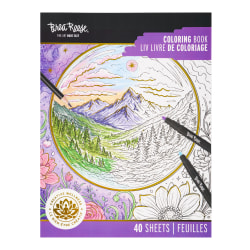 Brea Reese Coloring Book, Surreal, 40 Sheets, 11" x 8-1/2", Total Qty 1