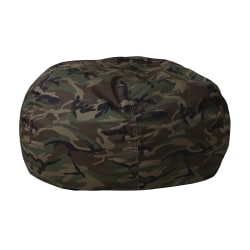 Flash Furniture Oversized Bean Bag Chair For Kids And Adults, Camouflage