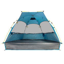 Outdoors Professional Beach Sun Pop-Up Shelter, 54"H x 61"W x 95"D, Blue