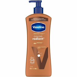 Vaseline Cocoa Radiant Hydrating Lotion - Lotion - 20.30 fl oz - For Dry Skin - Applicable on Body - Body, Skin - Moisturising, Non-greasy, Absorbs Quickly - 1 Each