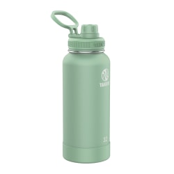 Takeya Actives Spout Reusable Water Bottle, 32 Oz, Cucumber