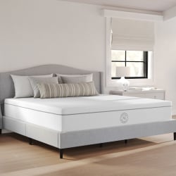 Martha Stewart SleepComplete 12 Inch Firm Hybrid Pocket Spring and Foam Dual-Action Cooling Mattress with Soft Breathable CoolWeave Jacquard Knitted Top, King