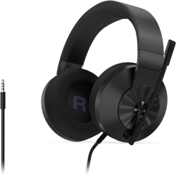 Lenovo Legion H200 Gaming Headset - Stereo - Mini-phone (3.5mm) - Wired - 32 Ohm - 50 Hz to 20 kHz - Ove - GXD1B87065