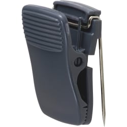 Lorell® Plastic Cubicle Clips, Black, Box Of 24