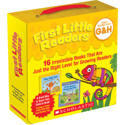 Scholastic First Little Readers: Guided Reading Levels G & H, Set Of 16 Books