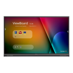 ViewSonic ViewBoard IFP8652-1C - 86" Diagonal Class (85.6" viewable) LED-backlit LCD display - interactive - 4K UHD (2160p) 3840 x 2160