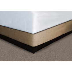 Mattress Safe Designer Décor, Contour Wrap for Box Spring, Sawgrass Caramel, Queen, 9" Drop, Case of 12 Wraps