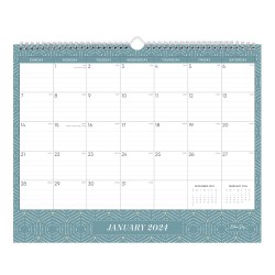 2024 Blue Sky™ Monthly Wall Calendar, 15" x 12", Maritza, January To December