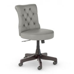 Bush Business Furniture Arden Lane Mid-Back Office Chair, Light Gray, Standard Delivery