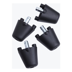 Gaiam Leg Extenders For Balance Ball Chairs, Black, Pack Of 4